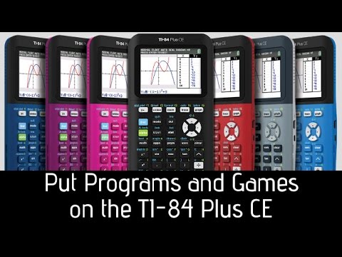 how do you download software to the TI 84 plus CE